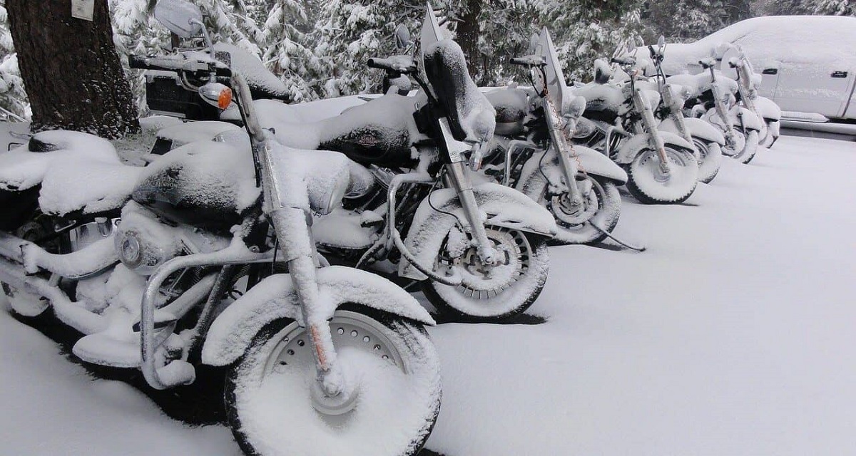 روش نگهداری موتورسیکلت در زمستان